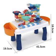 80Pcs Soft Building Blocks With Fun Table